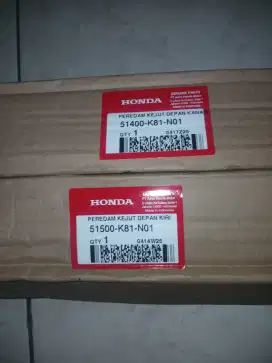 Shock depan satu set ori Honda