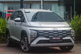 Hyundai Stargazer X 1.5 Prime AT Matic 2024 Abu Abu Muda, KM LOW!!!