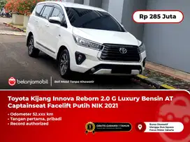 [ TANGAN PERTAMA ] Toyota Kijang Innova Reborn 2.0 G Luxury Bensin AT