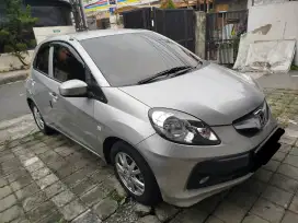Km rendah 80rb Honda Brio E AT original luar dalam