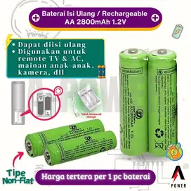 Deton - Baterai Isi Ulang / Rechargeable AA 2800mAh 1.2V