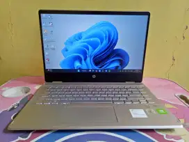 Laptop hp pavilion i7 gen 10 touch screen nvidia geforce 2 gb