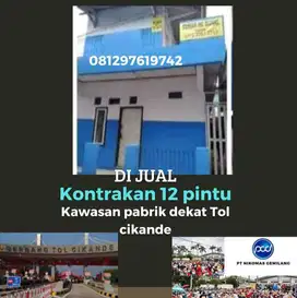 Kontrakan 12 Pintu Full Terisi Harga Hanya 380 Juta SHM & Siap Untung