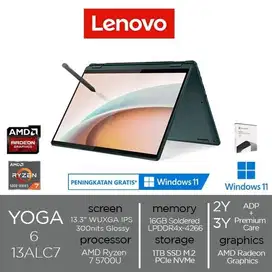 Laptop 2in1 Lenovo Yoga 6 13ALC6 AMD Ryzen 7 5700 - RAM 16GB - SSD 1TB