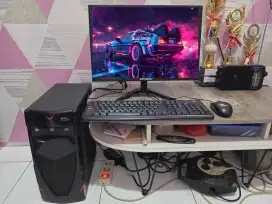 PC GAMING DESIGN + LCD + RAM 8 GB + HD 500 GB + GAMES FILM APP