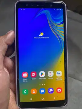 Jual BU Samaung A7 2018 4/64 fullset