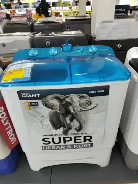 Dijual Mesin Cuci Polytron 8 Kg – Mulus & Siap Pakai!