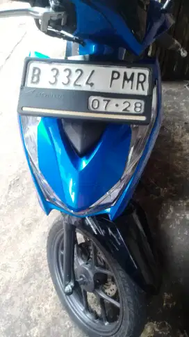 Jual Honda beat cbs tahun 2023 ss komplit pajak lewat 2024.