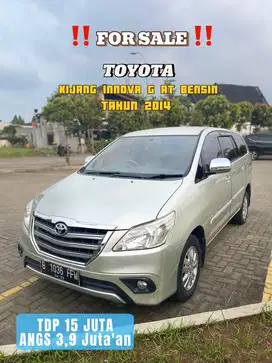 Toyota Kijang Innova G AT Tahun 2014