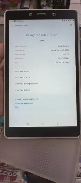 Samsung tab 8 e