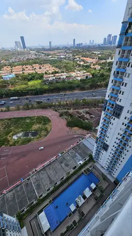 View Tol‼️Dijual Apartemen Puncak CBD 2 BR Termurah