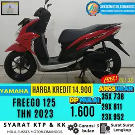 FREEGO 125 MURAH GARANSI CASH&KREDIT FREE OLI