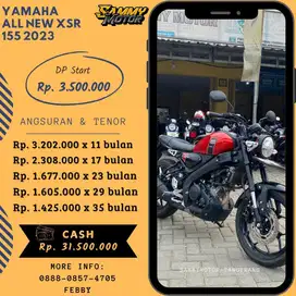 ALL NEW XSR 155 2023 KM LOW