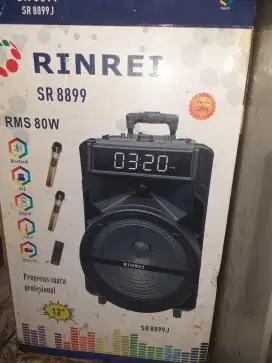 Speaker rinrei masih gresh ..