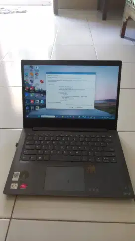 Lenovo V14 ADA RAM 4GB (charger + tas laptop + kartu garansi,lengkap)