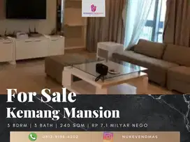 For Sale Apartement Kemang Mansion Private Lift 2BR+1 Middle Floor