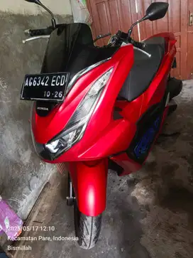 Honda pcx 2021 warna merah