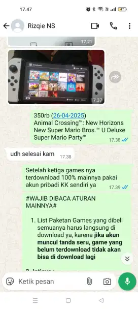 Game OFW Nintendo Switch OLED V2 V1 Lite OFW