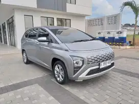 LOW KM 55rb!!! Hyundai Stargazer Trend AT 2022 - Silver
