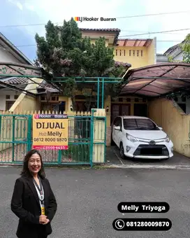 Rumah 2 lantai Lingkungan Asri di Kramat Jati, Jakarta Timur.