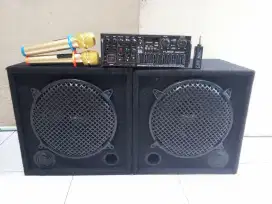 Paket lengkap sound karaoke 12 in wireless