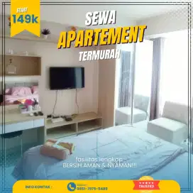 Sewa apartemen Tangerang Green lake view Harian Transit Termurah