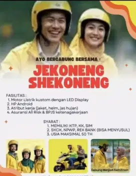 Di cari driver dan teknisi utk montor listrik
