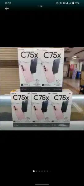 Realme c75x ram 8+16 internal 128gb NFC garansi resmi