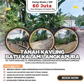 Kavling Dekat Sekolah Fitrah Insani Langkapura