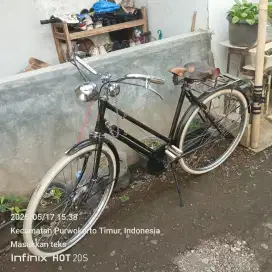 Sepeda jengki Humber FA prosneling Made in England