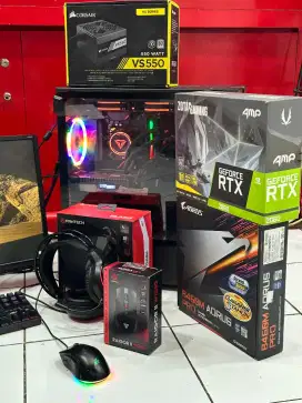 PC Gaming Paket lengkap RTX 2060