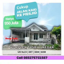 Rumah dijual komplek Tasbi 1 dekat Mesjid