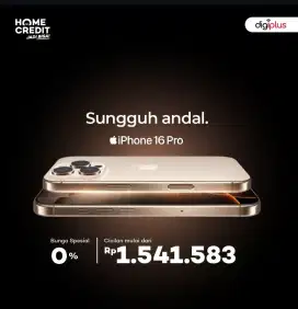 SEGAMPANG ITU LOH punya Handphone IPHONE 16 Cicilan bisa 0%
