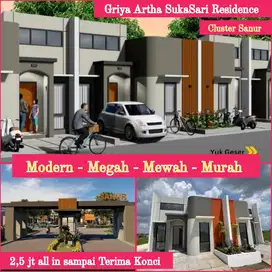Ckp Modal 2,5 jt dpt Rumah Mewah, Strategis dkt Pusat Kota Sepatan