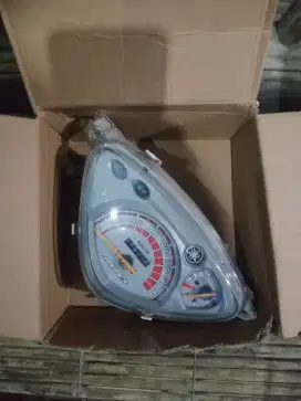Dijual spedo meter Mio sporty mulus dan shock dan knalpot hendel