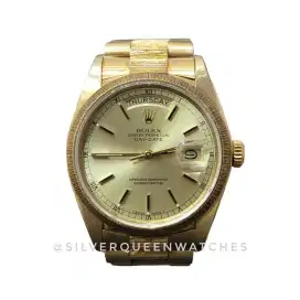 Rolex President bark Finished Jarang ada