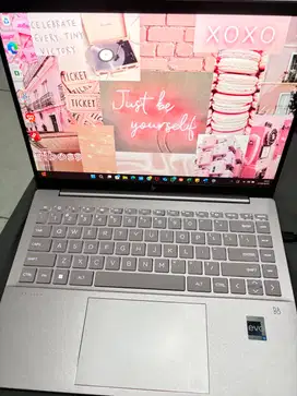 Laptop hp Rose Gold pemakaian 2 minggu