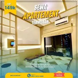 Sewa apartemen Tangerang Akasa pure living BSD Harian Transit Termurah