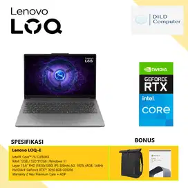Lenovo LOQ Essential - Intel Core i5-12450HX 12GB 512GB RTX 3050 6GB