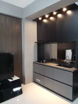 Sewa 1 BR Cozy Minimalis Apartemen Podomoro Golf View Full Furnished