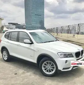 BMW X3 Diesel Panoramik Tahun 2012 Automatic Putih