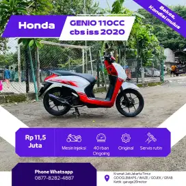 Honda Genio 110cc Pgm_Fi Cbs iss Tahun 2020