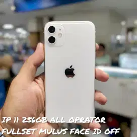 IP 11 256GB ALL OPRATOR FULLSET FACE ID OFF
