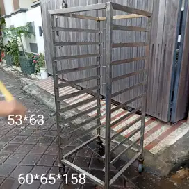 Trolley bakery stainless