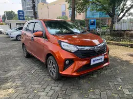 TDP Rendah Daihatsu Sigra 1.2 R Deluxe Bensin-MT 2020 Oranye