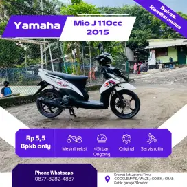 Yamaha Mio J 110cc Ymjet_Fi Tahun 2015 STNK hilang
