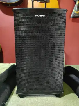 Di jual speaker aktif portable merk polytron type paspro 12F6