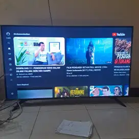 Tv led smart android 50 inch fullset like new