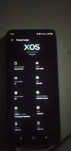 dijual Infinix hot 30i ram 8 + 8 128gb