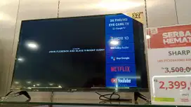 Kredit Cicilan Televisi SHARP LED 2TC32GH3000I GOOGLE TV